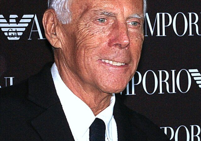 Portrait de Giorgio Armani